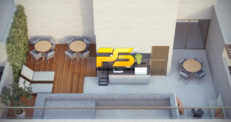 Imagem Apartamento com 1 Quarto à Venda, 33 m² em Bessa - João Pessoa