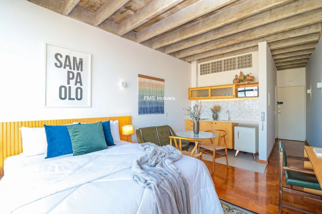 Imagem Imóvel com 1 Quarto à Venda, 28 m² em República - São Paulo