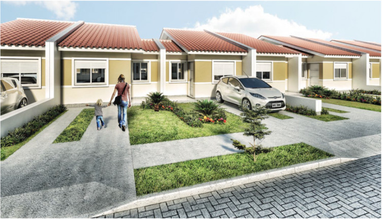 Imagem Casa de Condomínio com 2 Quartos à Venda, 49 m² em Campo Novo - Porto Alegre Imagem Casa de Condomínio com 2 Quartos à Venda, 49 m² em Campo Novo - Porto Alegre