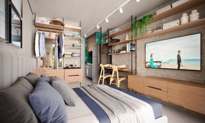Imagem Apartamento com 1 Quarto à Venda, 25 m² em Bessa - João Pessoa