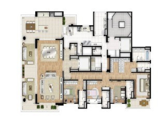 Imagem Apartamento com 4 Quartos à Venda, 288 m² em Moema - São Paulo