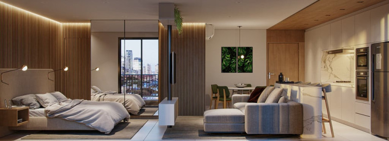 Imagem Loft com 1 Quarto à Venda, 44 m² em Setor Marista - Goiânia