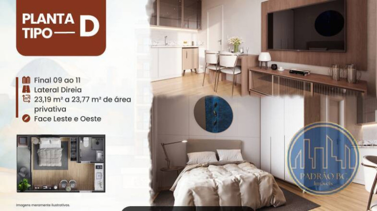 Imagem Apartamento à Venda, 22 m² em Cristo Rei - Curitiba Imagem Apartamento à Venda, 22 m² em Cristo Rei - Curitiba