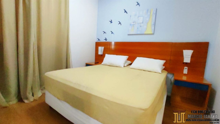 Imagem Flat com 1 Quarto para Alugar ou Temporada, 38 m² em Riviera - Bertioga