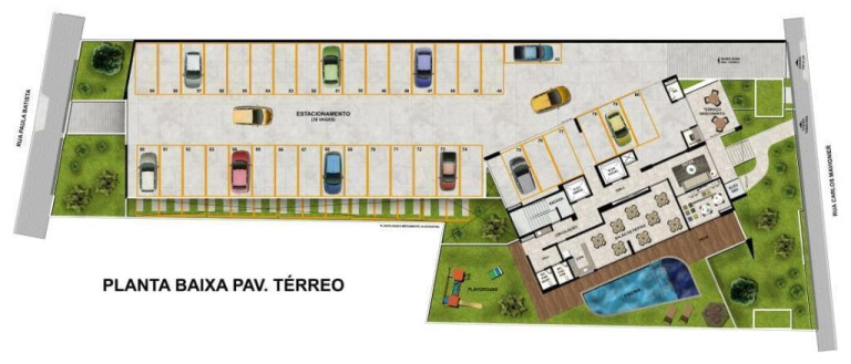 Imagem Apartamento com 3 Quartos à Venda, 65 m² em Casa Amarela - Recife