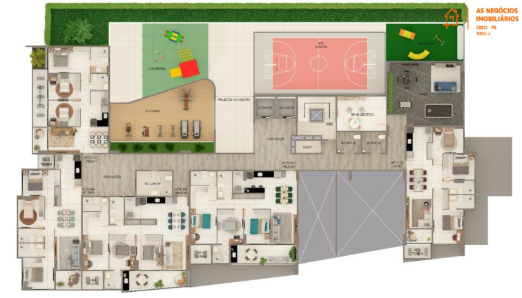 Imagem Apartamento com 3 Quartos à Venda, 76 m² em Tambaú - João Pessoa
