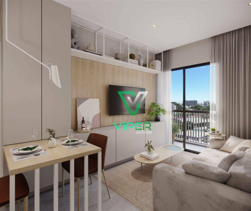Imagem Apartamento com 1 Quarto à Venda, 22 m² em Alto Da Glória - Curitiba