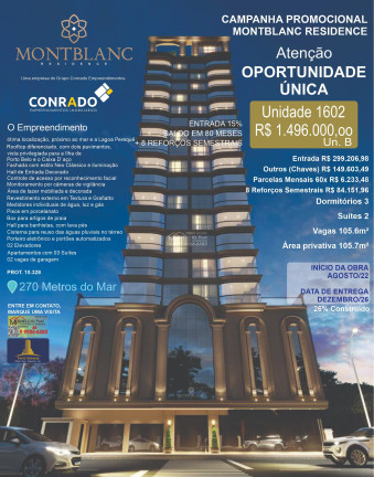 Imagem Apartamento com 3 Quartos à Venda, 103 m² em Balneário Perequê - Porto Belo Imagem Apartamento com 3 Quartos à Venda, 103 m² em Balneário Perequê - Porto Belo