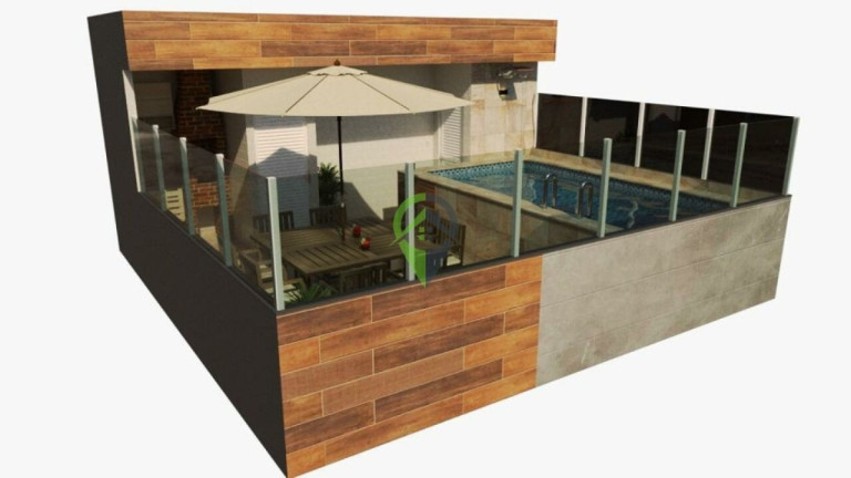 Imagem Casa com 2 Quartos à Venda, 115 m² em Marapé - Santos