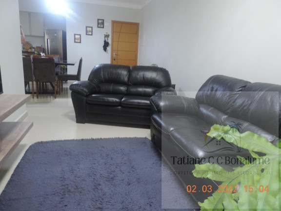 Apartamento com 3 Quartos à Venda, 113 m² em Aviação - Praia Grande