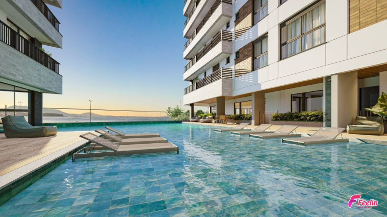 Imagem Apartamento com 2 Quartos à Venda, 84 m² em Praia Comprida - São José
