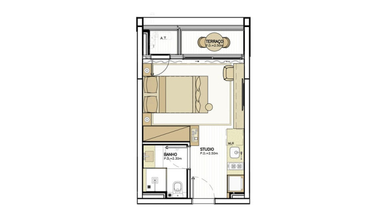 Imagem Apartamento com 1 Quarto à Venda, 25 m² em Vila Clementino - São Paulo Imagem Apartamento com 1 Quarto à Venda, 25 m² em Vila Clementino - São Paulo