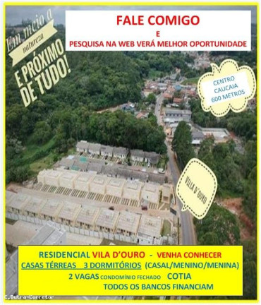 Imagem Casa de Condomínio com 3 Quartos à Venda, 110 m² em Chácara Tropical (caucaia Do Alto) - Cotia