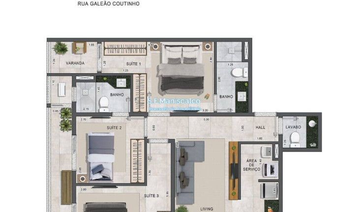 Imagem Apartamento com 2 Quartos à Venda, 68 m² em Itaguá - Ubatuba Imagem Apartamento com 2 Quartos à Venda, 68 m² em Itaguá - Ubatuba