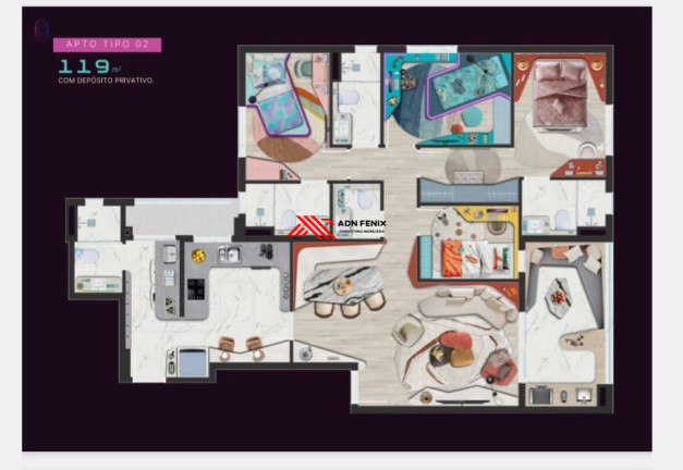 Imagem Apartamento com 3 Quartos à Venda, 119 m² em Centro - Guarulhos