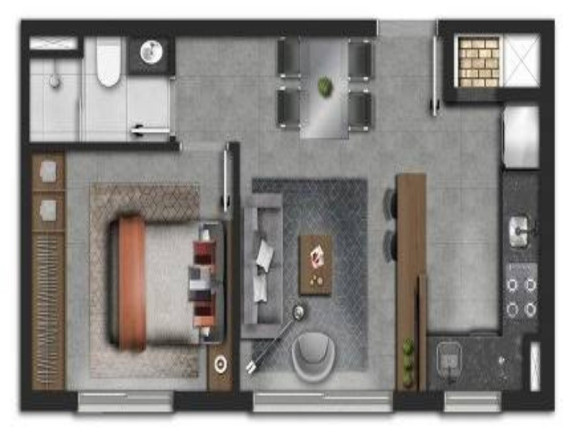 Imagem Apartamento com 2 Quartos à Venda, 56 m² em Santana - Porto Alegre Imagem Apartamento com 2 Quartos à Venda, 56 m² em Santana - Porto Alegre