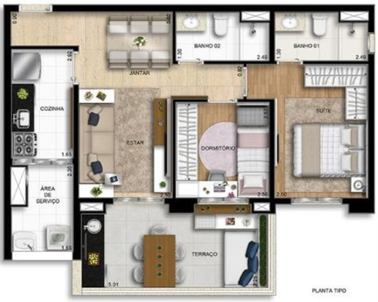 Imagem Apartamento com 2 Quartos à Venda, 68 m² em Cambuci - São Paulo Imagem Apartamento com 2 Quartos à Venda, 68 m² em Cambuci - São Paulo