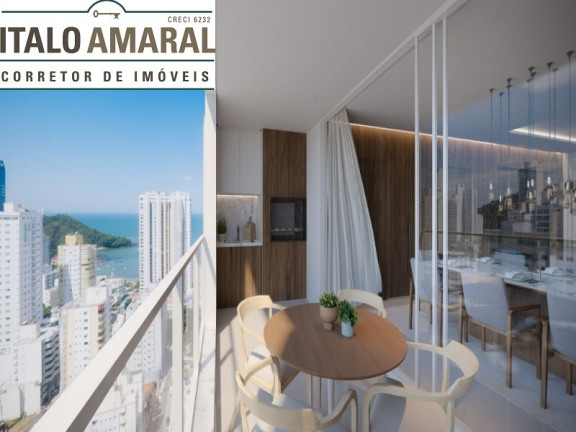 Apartamento com 4 Quartos à Venda, 168 m² em Pioneiros - Balneário Camboriú