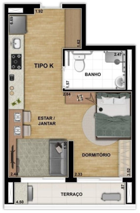 Imagem Apartamento com 2 Quartos à Venda, 64 m² em Vila Santa Catarina - São Paulo Imagem Apartamento com 2 Quartos à Venda, 64 m² em Vila Santa Catarina - São Paulo