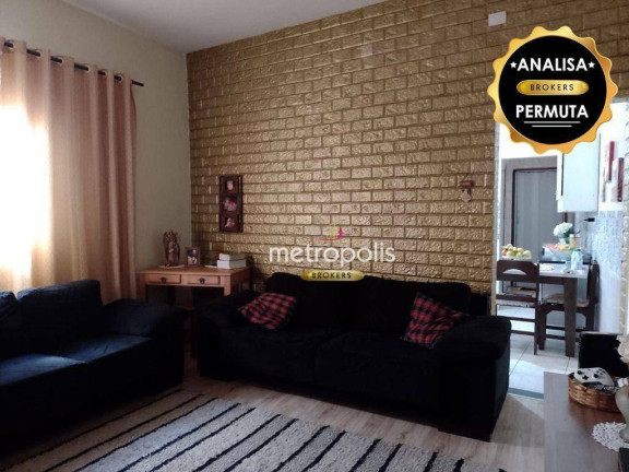 Casa com 4 Quartos à Venda ou Locação, 160 m² em Vila Palmares - Santo André