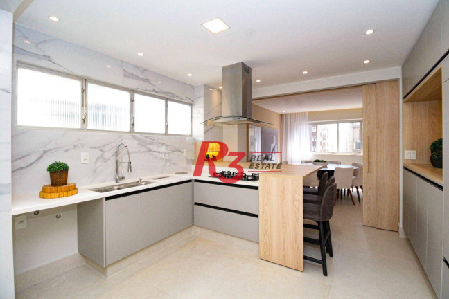 Imagem Apartamento com 3 Quartos à Venda, 214 m² em Boqueirão - Santos