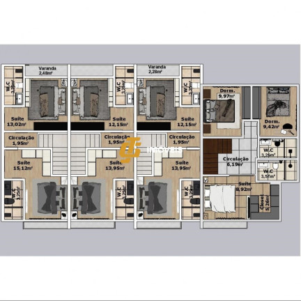 Imagem Sobrado com 2 Quartos à Venda, 97 m² em Santa Clara - Camboriú