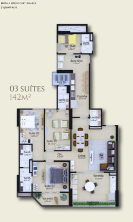 Imagem Imóvel com 3 Quartos à Venda, 143 m² em Horto Florestal - Salvador Imagem Imóvel com 3 Quartos à Venda, 143 m² em Horto Florestal - Salvador