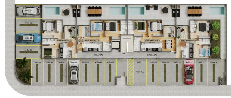 Imagem Cobertura com 2 Quartos à Venda, 101 m² em Altiplano Cabo Branco - João Pessoa