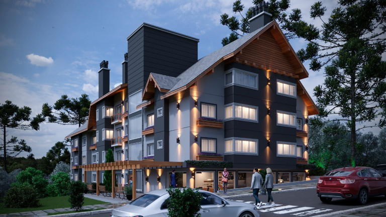 Imagem Apartamento com 2 Quartos à Venda, 94 m² em Moura - Gramado