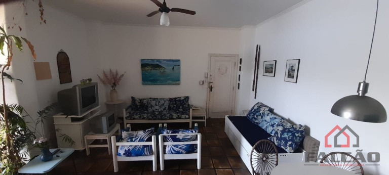 Foto do imóvel Apartamento com 1 Quarto à Venda, 75 m² em Itararé - São Vicente