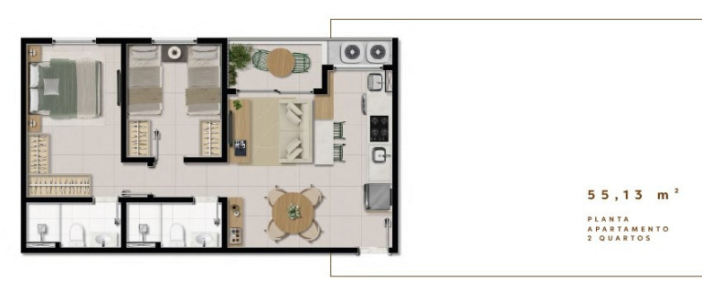 Imagem Apartamento com 3 Quartos à Venda, 72 m² em Buraquinho - Lauro De Freitas Imagem Apartamento com 3 Quartos à Venda, 72 m² em Buraquinho - Lauro De Freitas