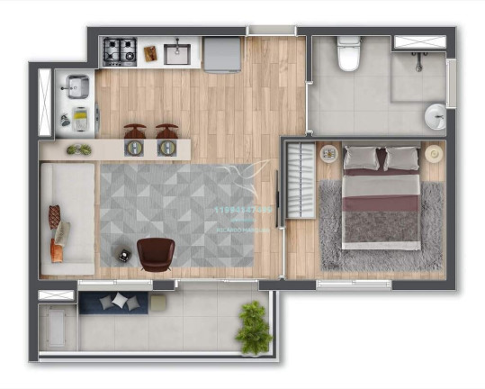 Imagem Apartamento com 1 Quarto à Venda, 38 m² em Pinheiros - São Paulo Imagem Apartamento com 1 Quarto à Venda, 38 m² em Pinheiros - São Paulo