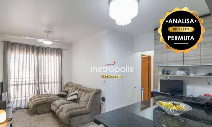 Apartamento com 2 Quartos à Venda, 60 m² em Vila Príncipe De Gales - Santo André