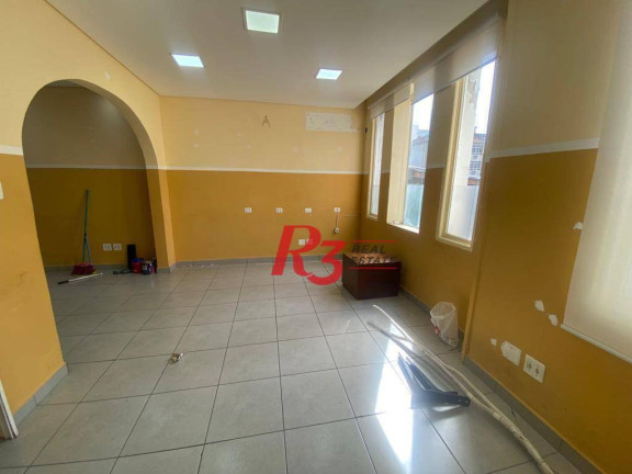 Imagem Sala Comercial para Alugar, 80 m² em Gonzaga - Santos Imagem Sala Comercial para Alugar, 80 m² em Gonzaga - Santos