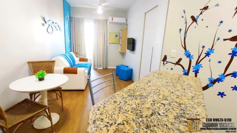 Imagem Flat com 1 Quarto para Alugar ou Temporada, 38 m² em Riviera - Bertioga