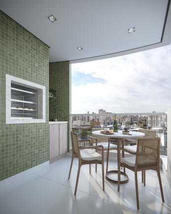Imagem Apartamento com 2 Quartos à Venda, 63 m² em Centro - Criciúma