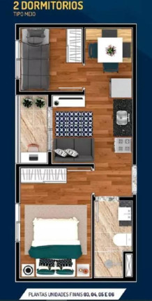 Imagem Apartamento com 2 Quartos à Venda, 31 m² em Ipiranga - São Paulo