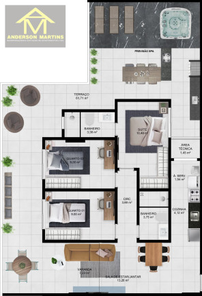 Imagem Apartamento com 2 Quartos à Venda, 59 m² em Praia De Itaparica - Vila Velha Imagem Apartamento com 2 Quartos à Venda, 59 m² em Praia De Itaparica - Vila Velha