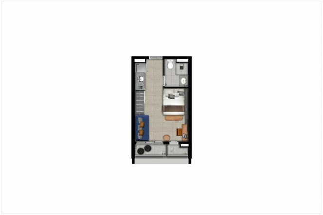 Imagem Apartamento com 1 Quarto à Venda, 33 m² em Pinheiros - São Paulo