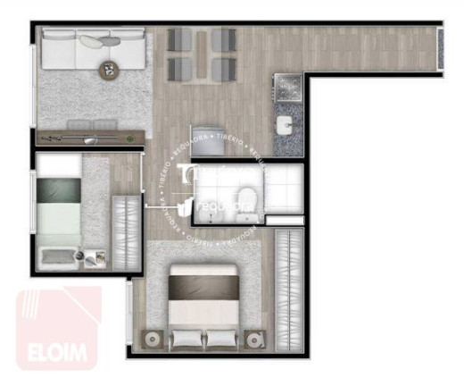 Imagem Studio com 1 Quarto à Venda, 27 m² em Brás - São Paulo