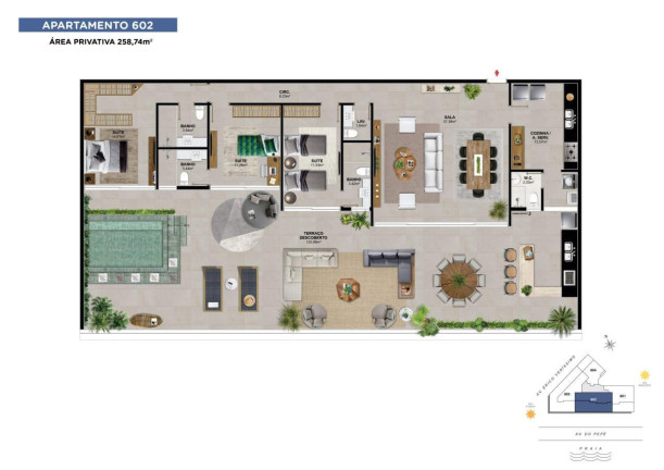 Imagem Apartamento com 3 Quartos à Venda, 137 m² em Barra Da Tijuca - Rio De Janeiro