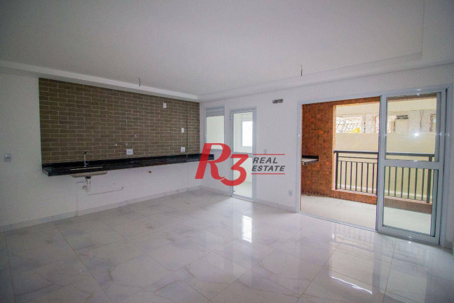 Imagem Apartamento com 3 Quartos à Venda, 87 m² em Aparecida - Santos