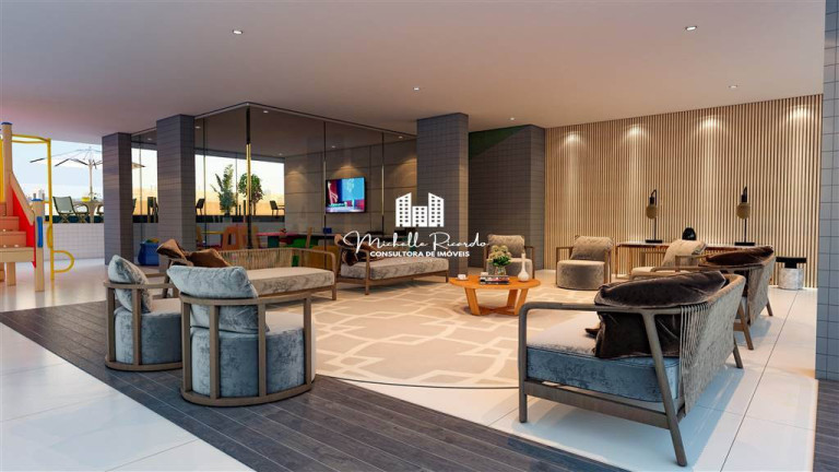 Imagem Apartamento com 2 Quartos à Venda, 76 m² em Guilhermina - Praia Grande