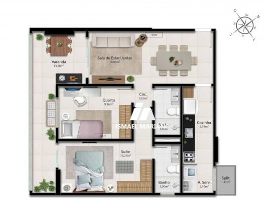Imagem Apartamento com 2 Quartos à Venda, 76 m² em Praia Da Costa - Vila Velha Imagem Apartamento com 2 Quartos à Venda, 76 m² em Praia Da Costa - Vila Velha