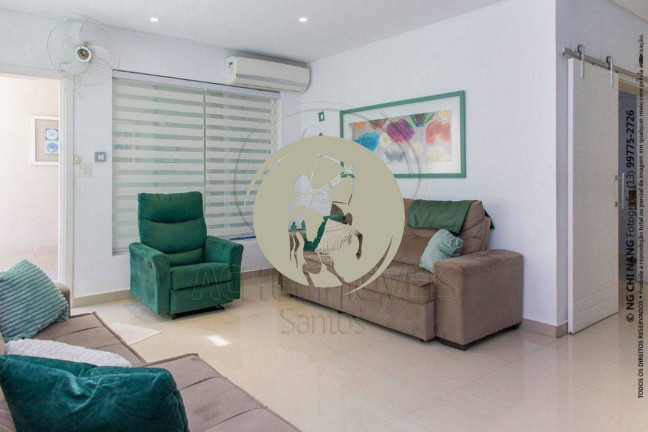 Imagem Sobrado com 4 Quartos à Venda, 178 m² em Ponta Da Praia - Santos