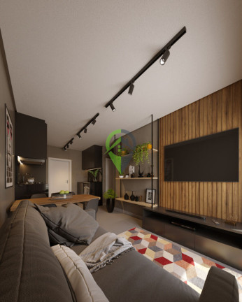 Imagem Apartamento com 1 Quarto à Venda, 38 m² em Macuco - Santos Imagem Apartamento com 1 Quarto à Venda, 38 m² em Macuco - Santos