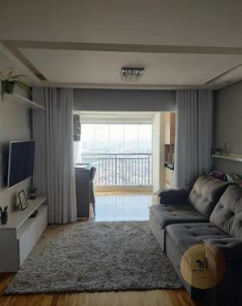 Apartamento com 3 Quartos à Venda, 85 m² em Vila América - Santo André