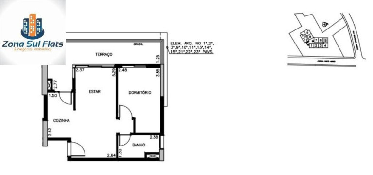 Imagem Apartamento com 1 Quarto à Venda, 48 m² em Itaim Bibi - São Paulo