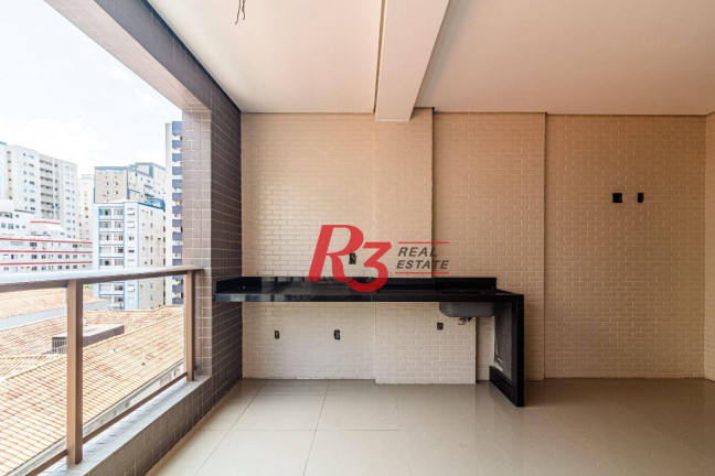 Imagem Apartamento com 3 Quartos à Venda, 128 m² em Embaré - Santos