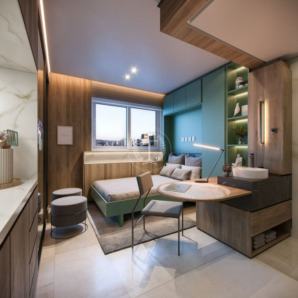 Imagem Apartamento com 1 Quarto à Venda, 19 m² em Vila Romana - São Paulo